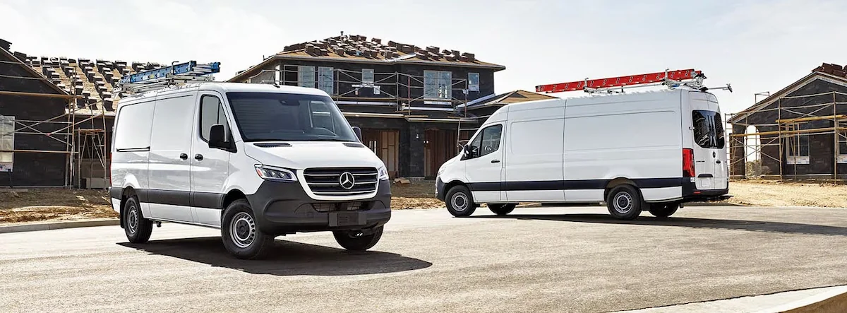 Upfitted Mercedes-Benz Sprinter Vans